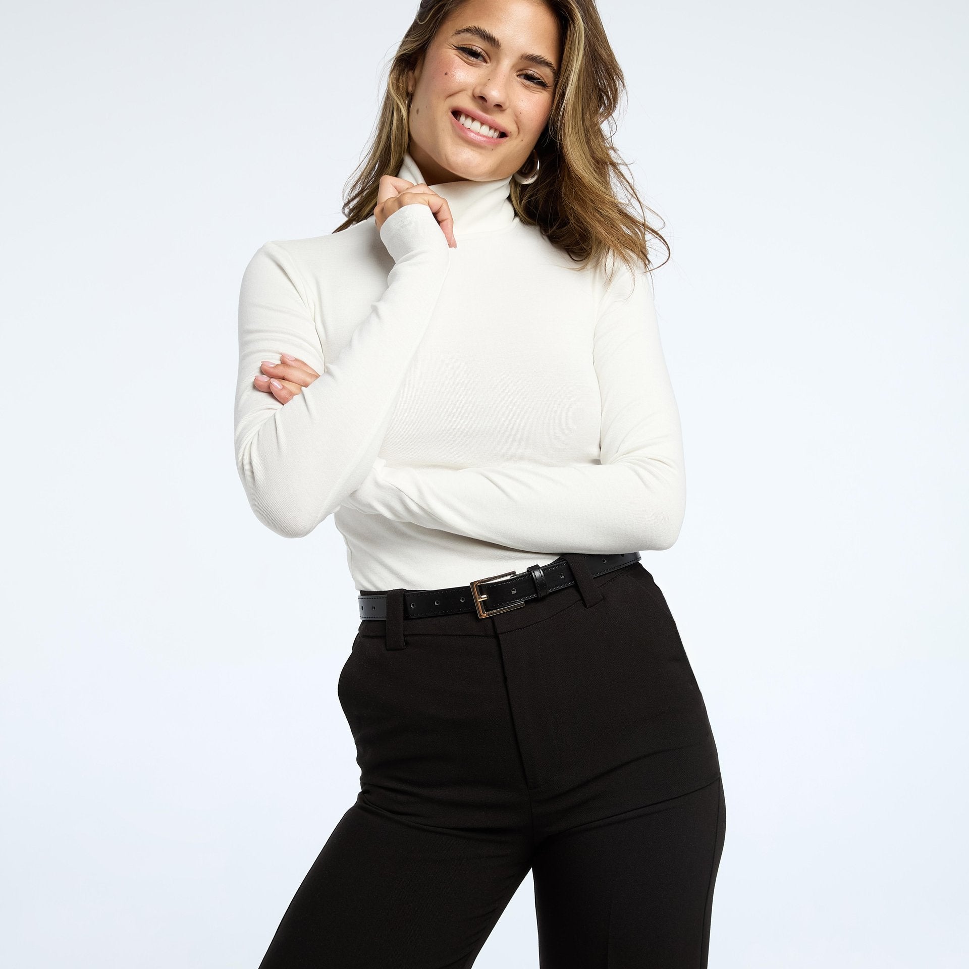 Långärmad med rullhals