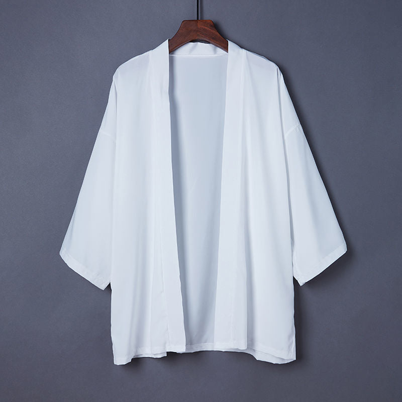Tunn cardigan utan knappar