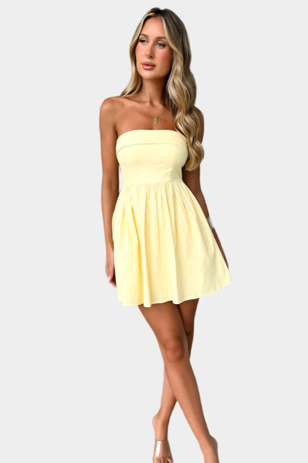 Strapless Zomerjurk