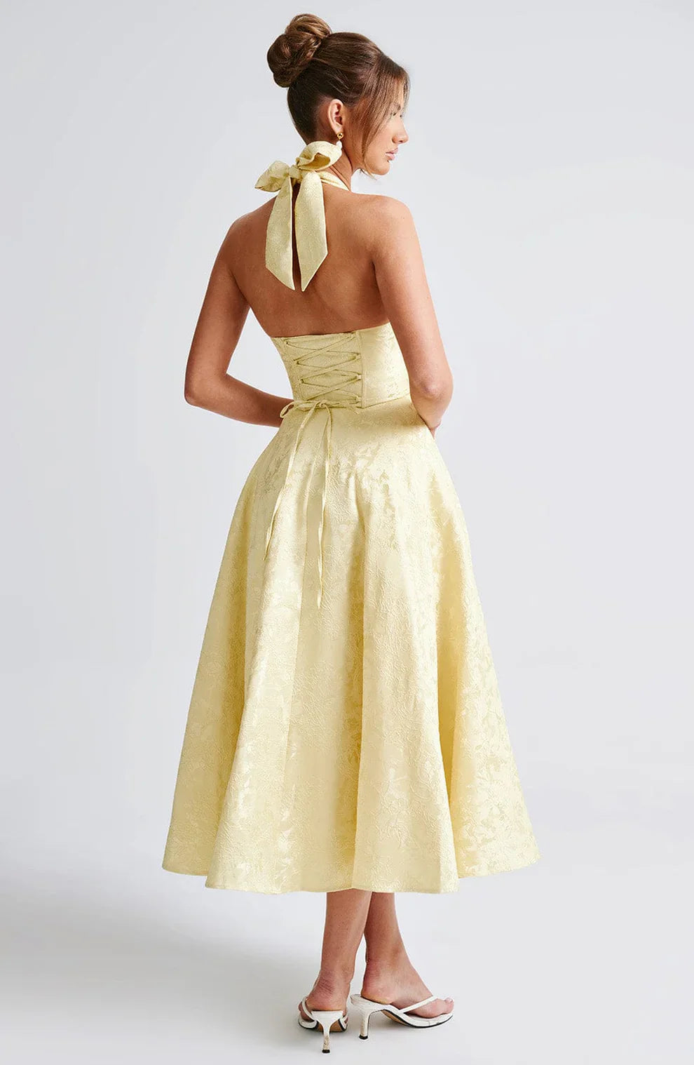 Jacquard Halter Midijurk