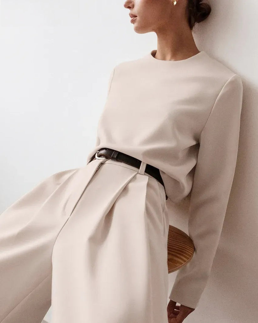 Elegant lös kostym