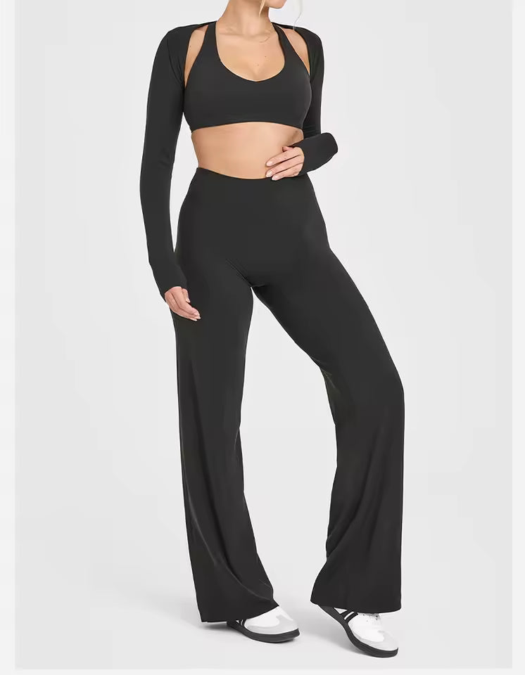 Sportieve Flared Broek