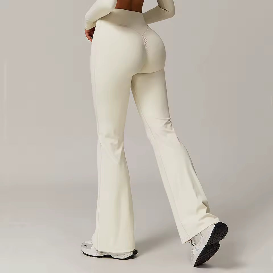 Sportieve Flared Broek