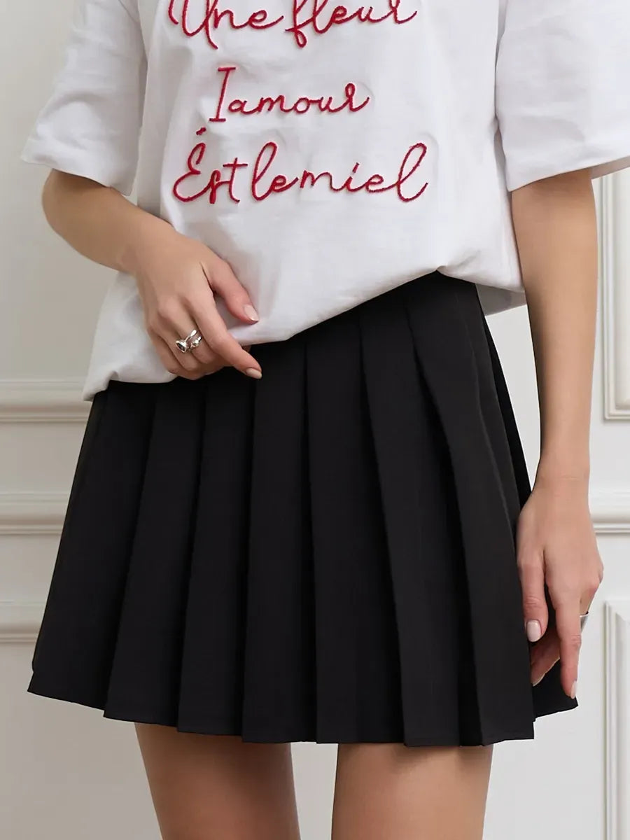 Geplooide Tennisrok