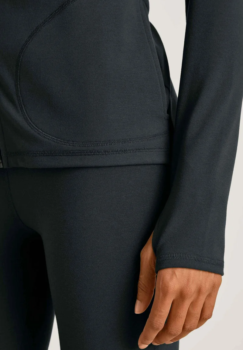 Zwart Sportvest met Rits