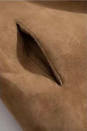 Lång dubbelsidig förtjockad plus sammet