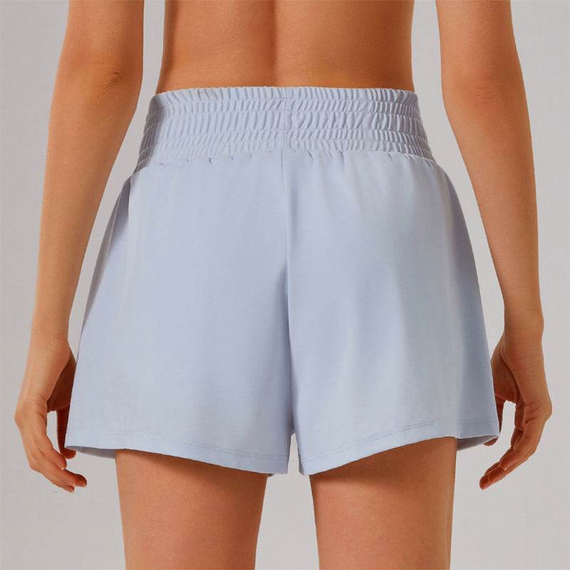 Luchtige Sportshorts met Hoge Taille