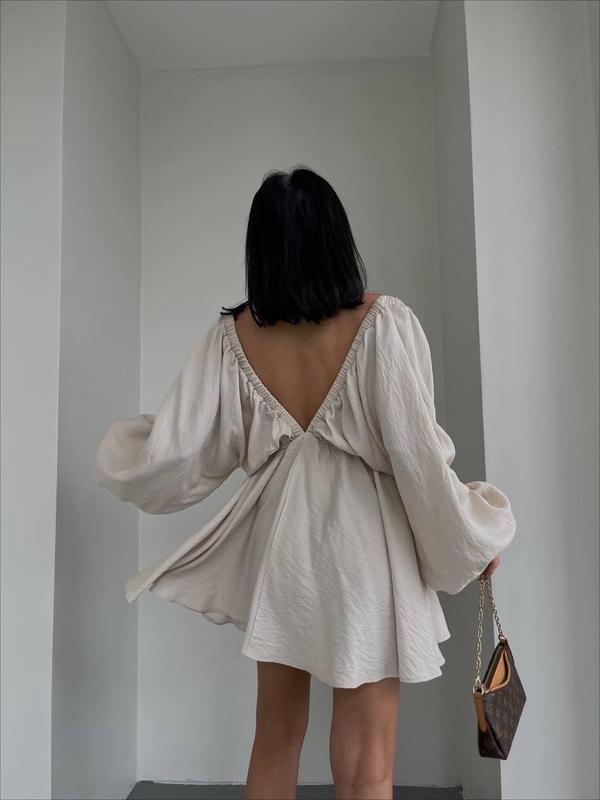 Boho Off-Shoulder Mini Jurk