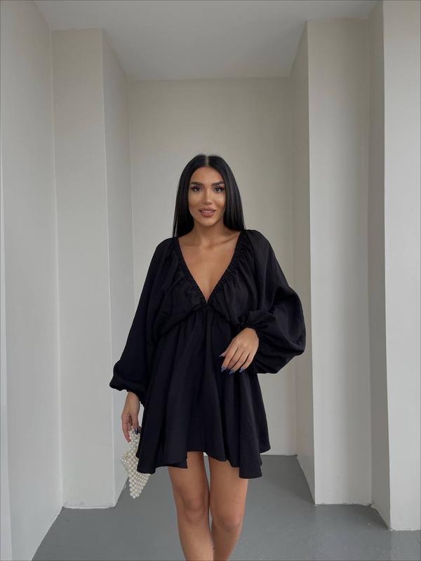 Boho Off-Shoulder Mini Jurk