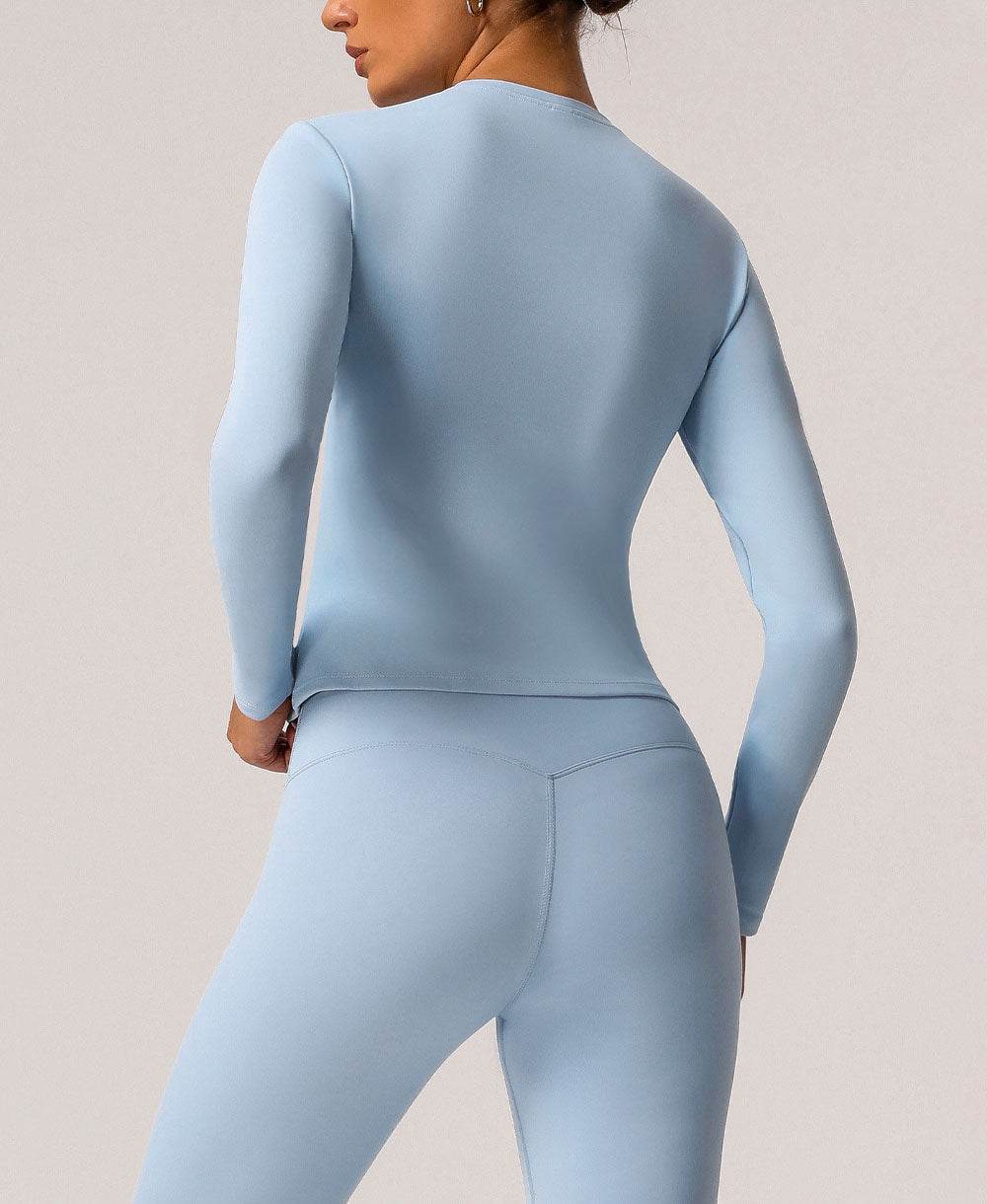 Naadloze Sporttop met Lange Mouwen