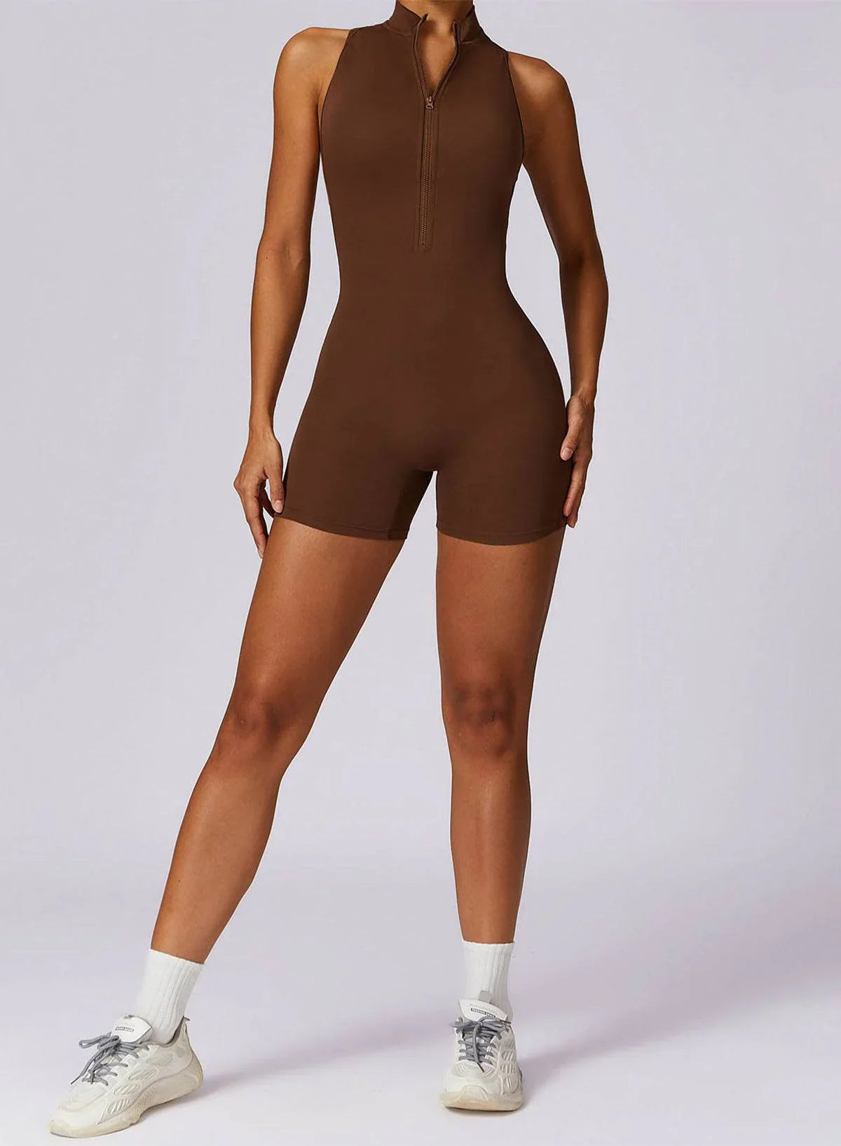 Sportieve Jumpshort met Rits
