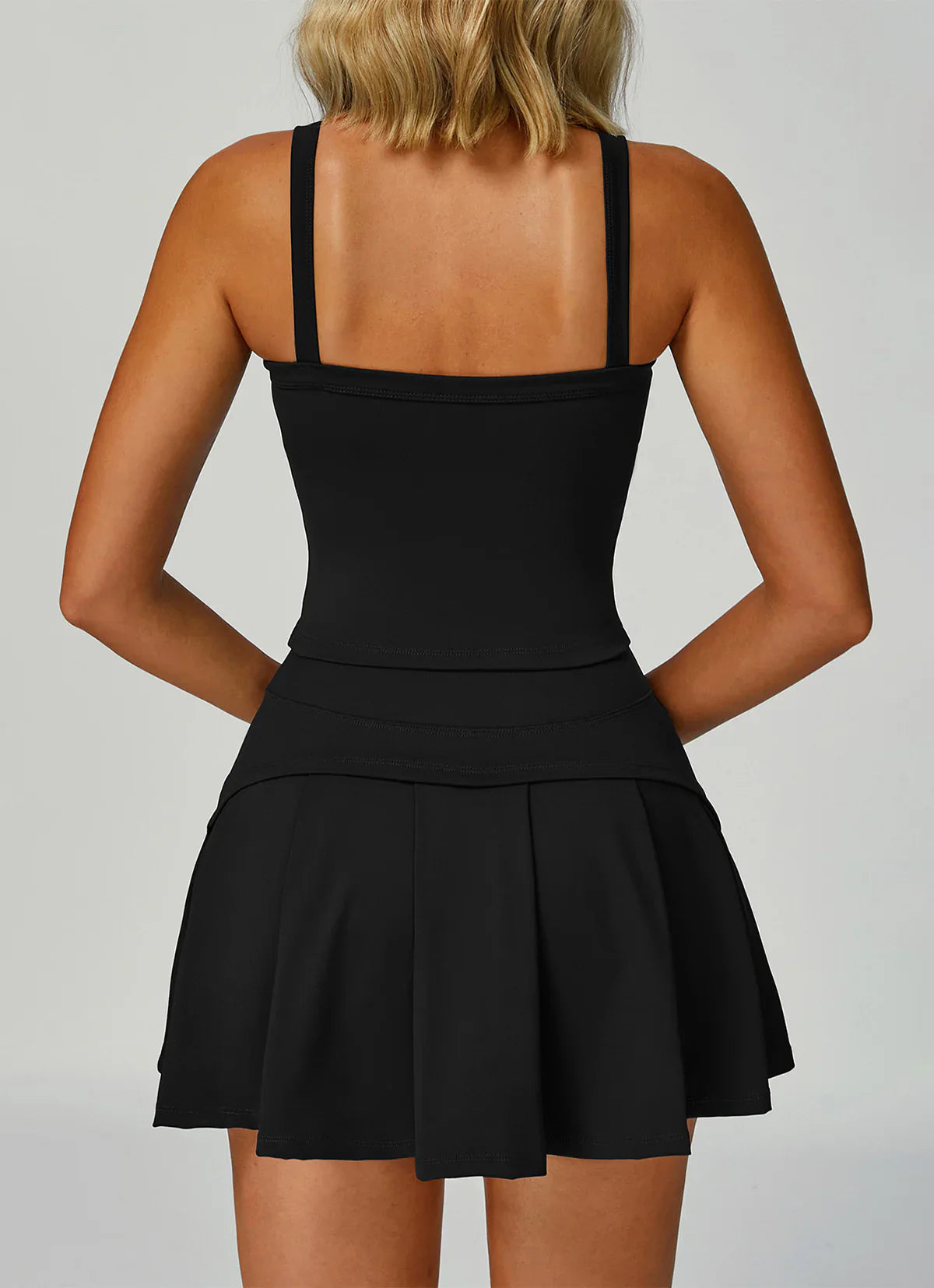 Sportieve Top en Rok Set