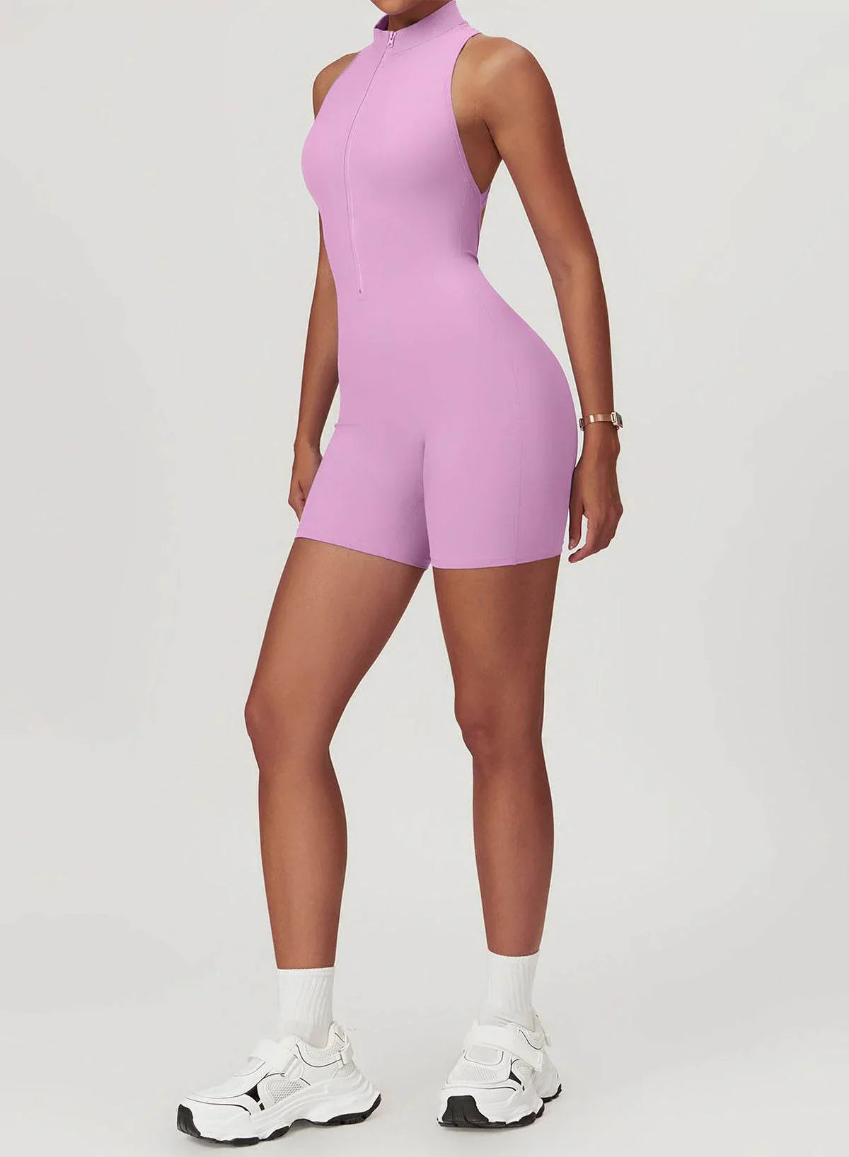 Sportieve Jumpshort met Rits