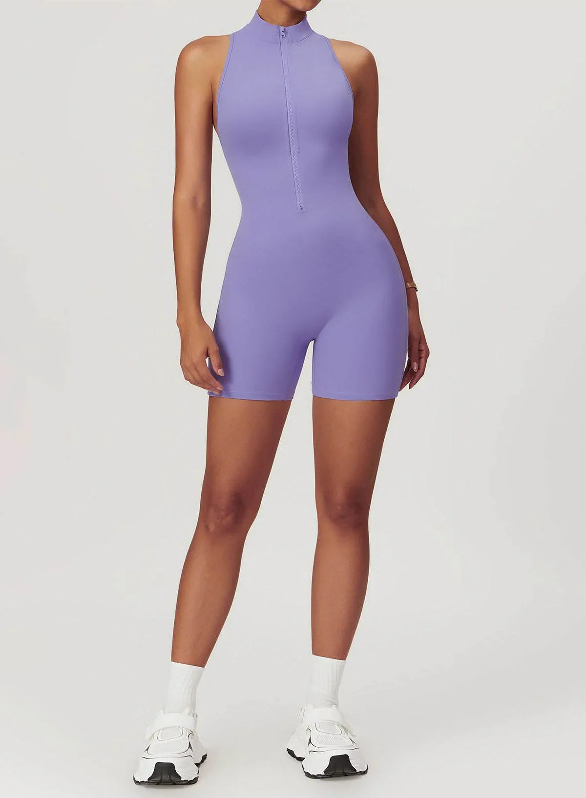 Sportieve Jumpshort met Rits