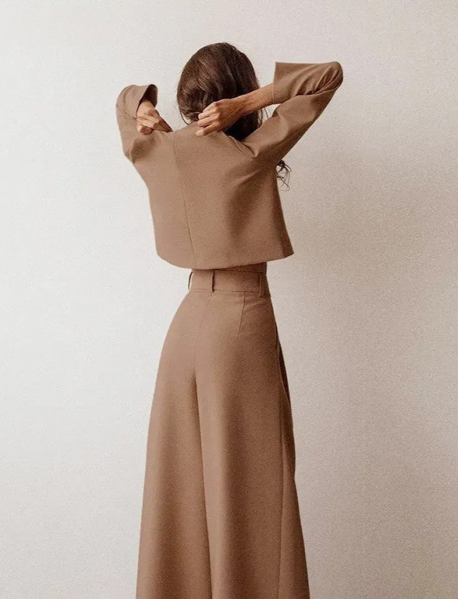 Elegant lös kostym