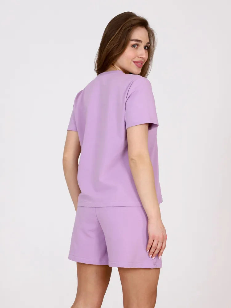 Relaxed T-shirt en Shorts Set