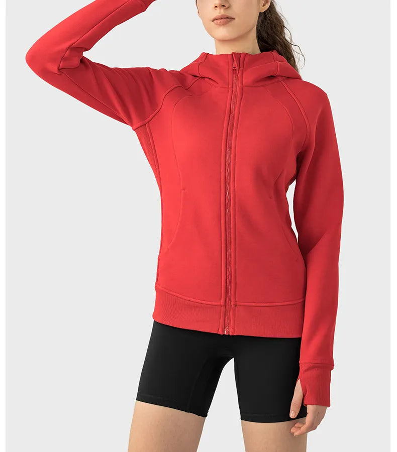 Sportvest met Capuchon