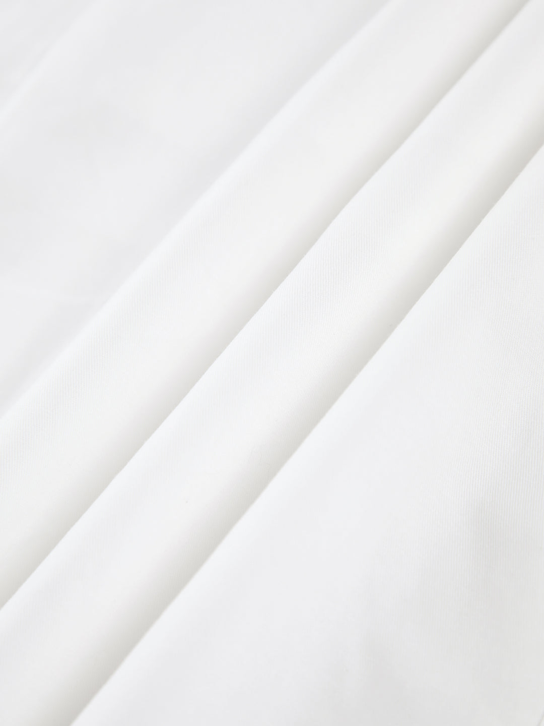 Witte Zwierige Midi-Rok