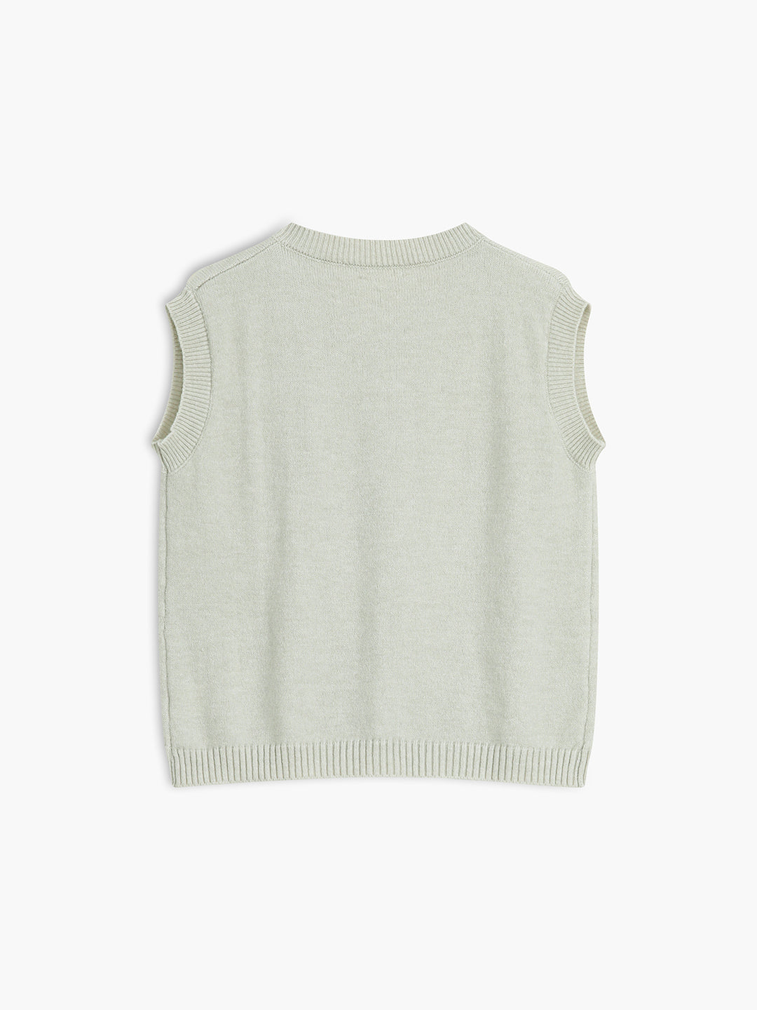 Mouwloos vest met knoopsluiting