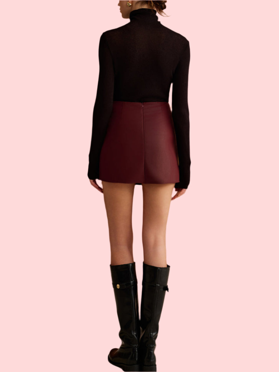 Mini-Rok met Twist Detail
