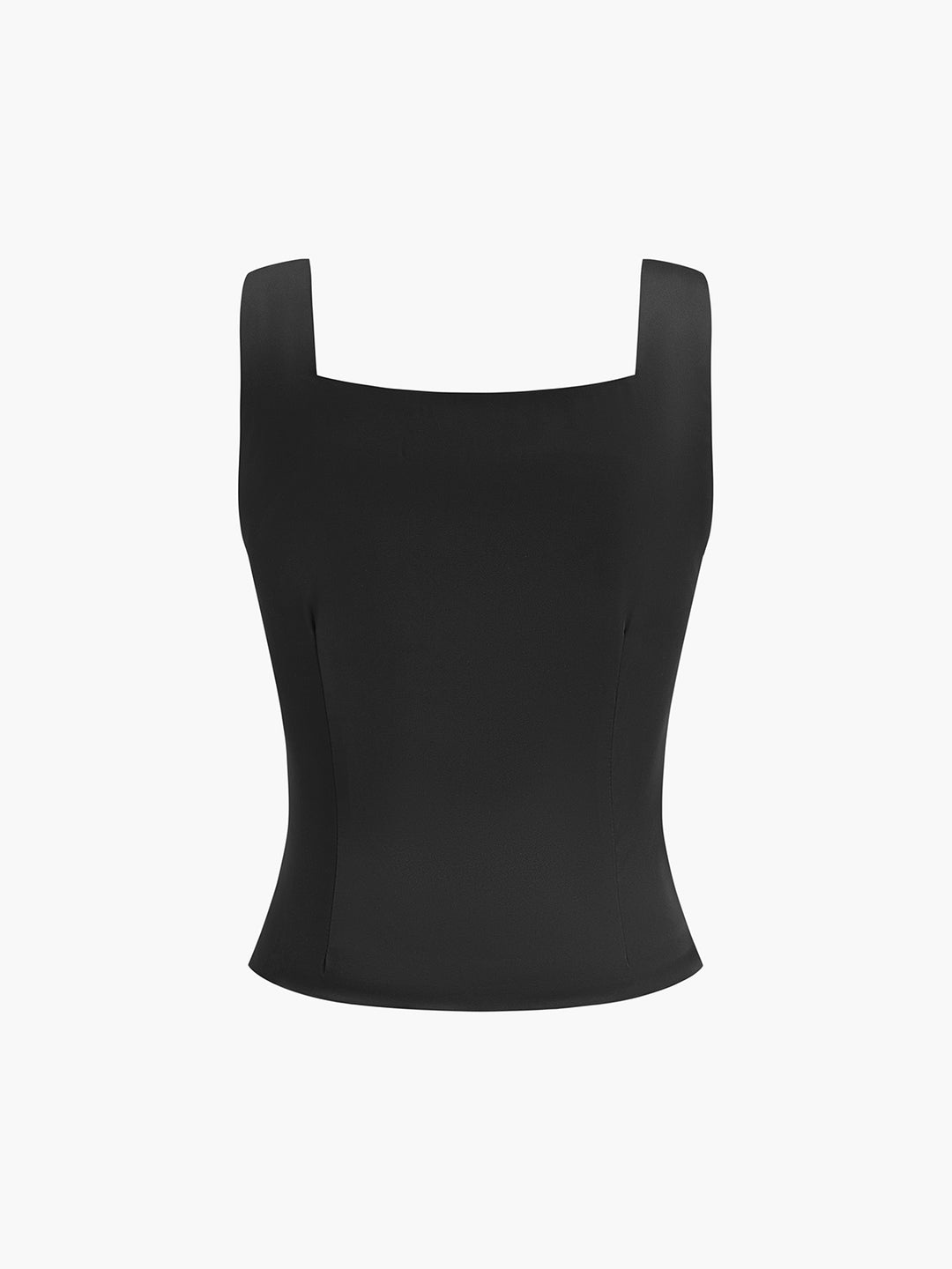 Gevormde top met knoopdetails