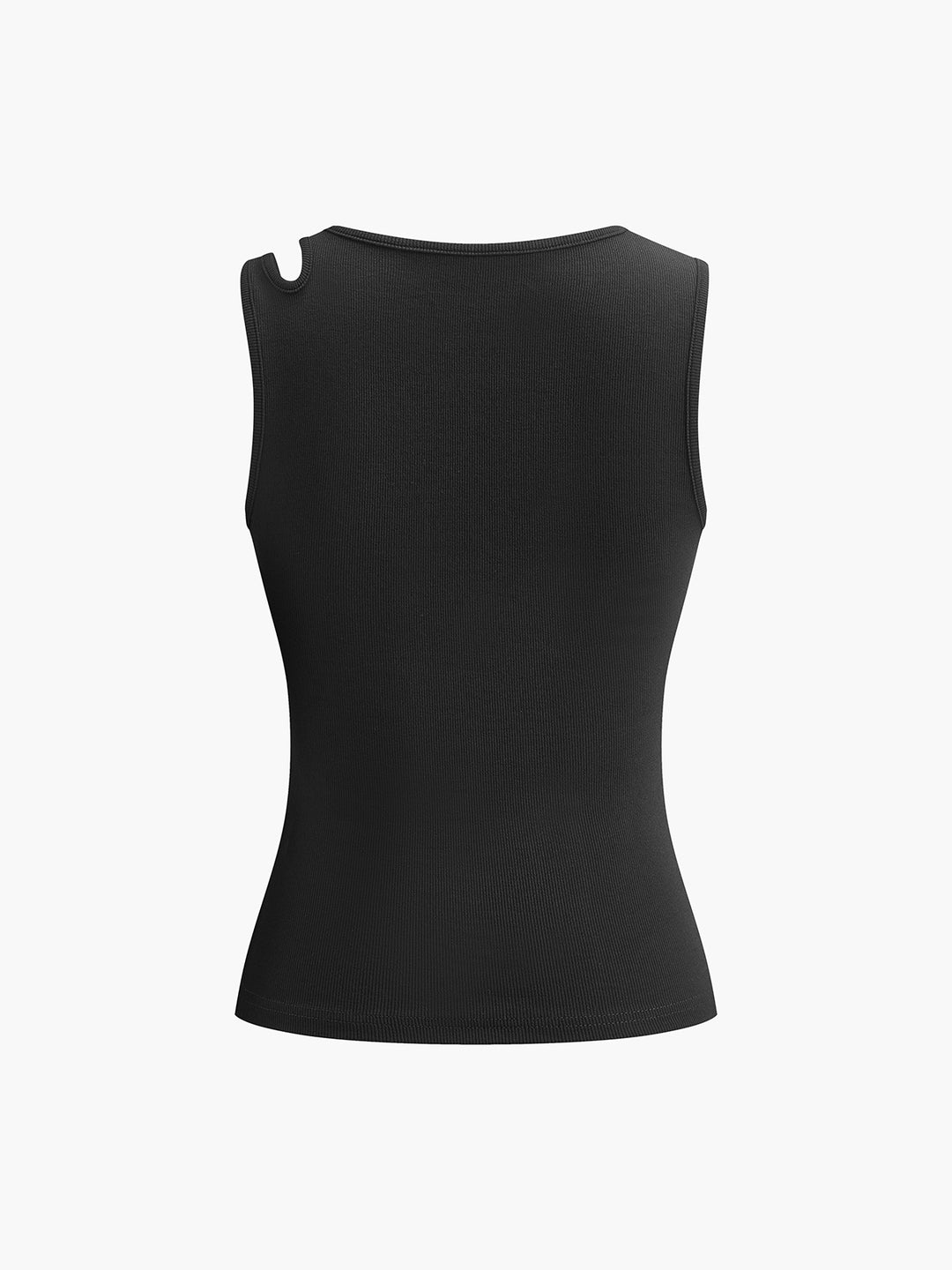 Asymmetrische Cutout Top
