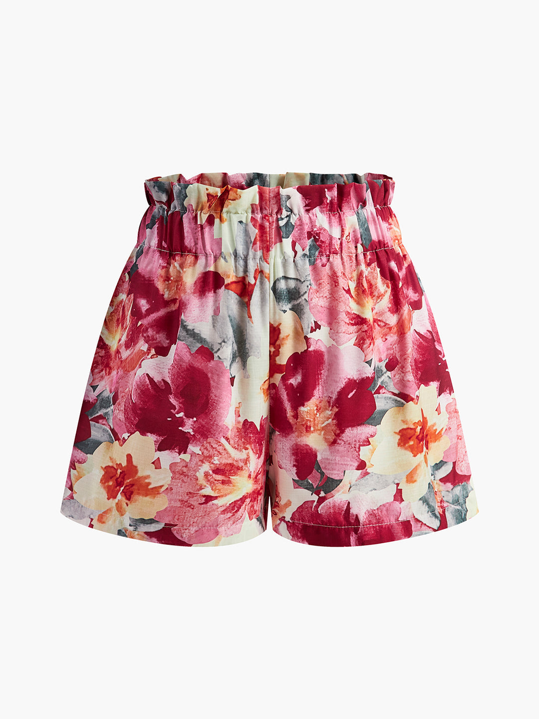 Zomerset met bloemenprint, top en short