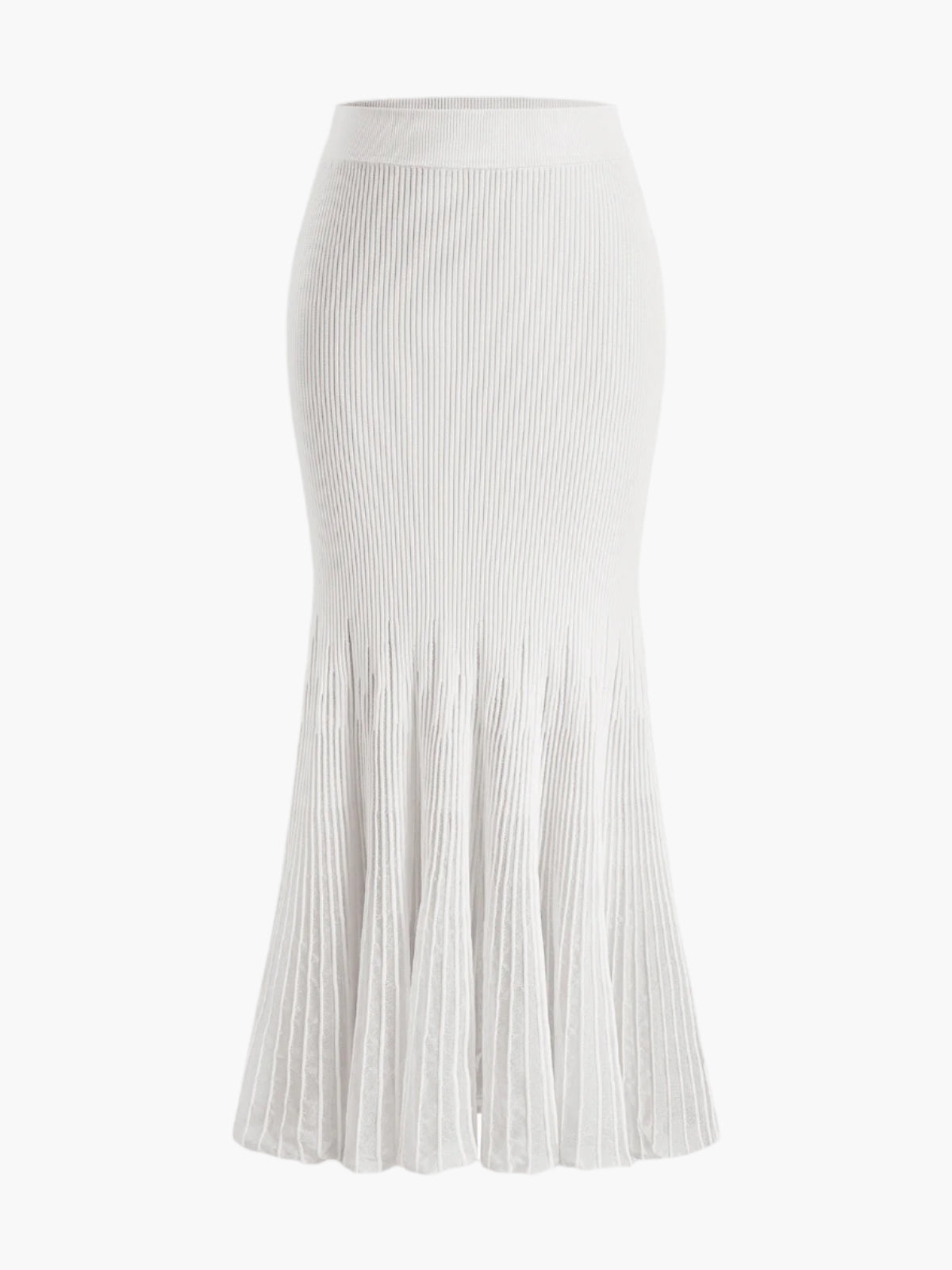 Luxe Geplooide Maxi Rok