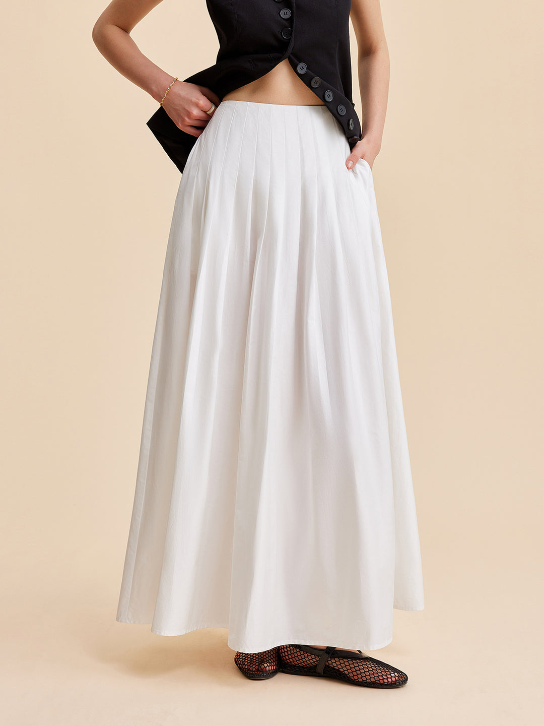 Ivory Grace Maxi-Rok