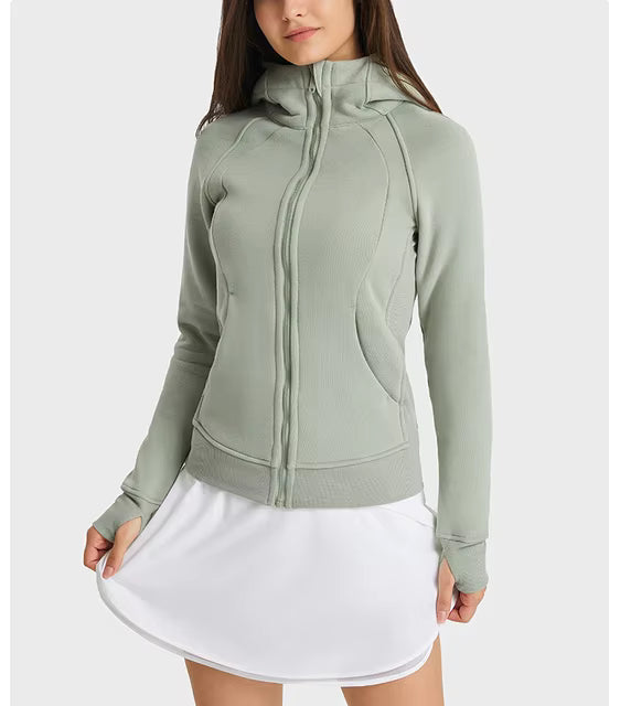 Sportvest met Capuchon