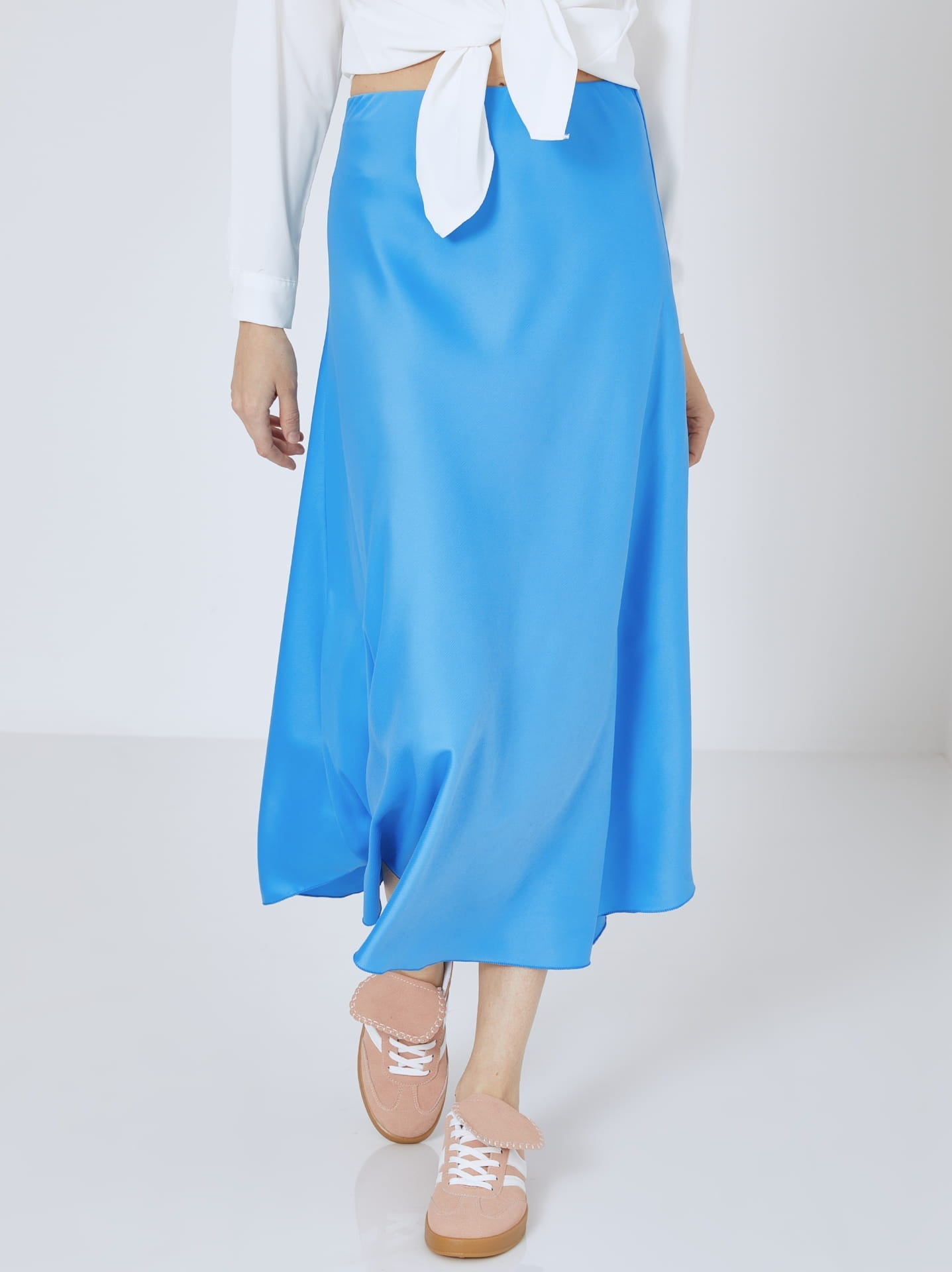 Satijnen Maxi-Rok