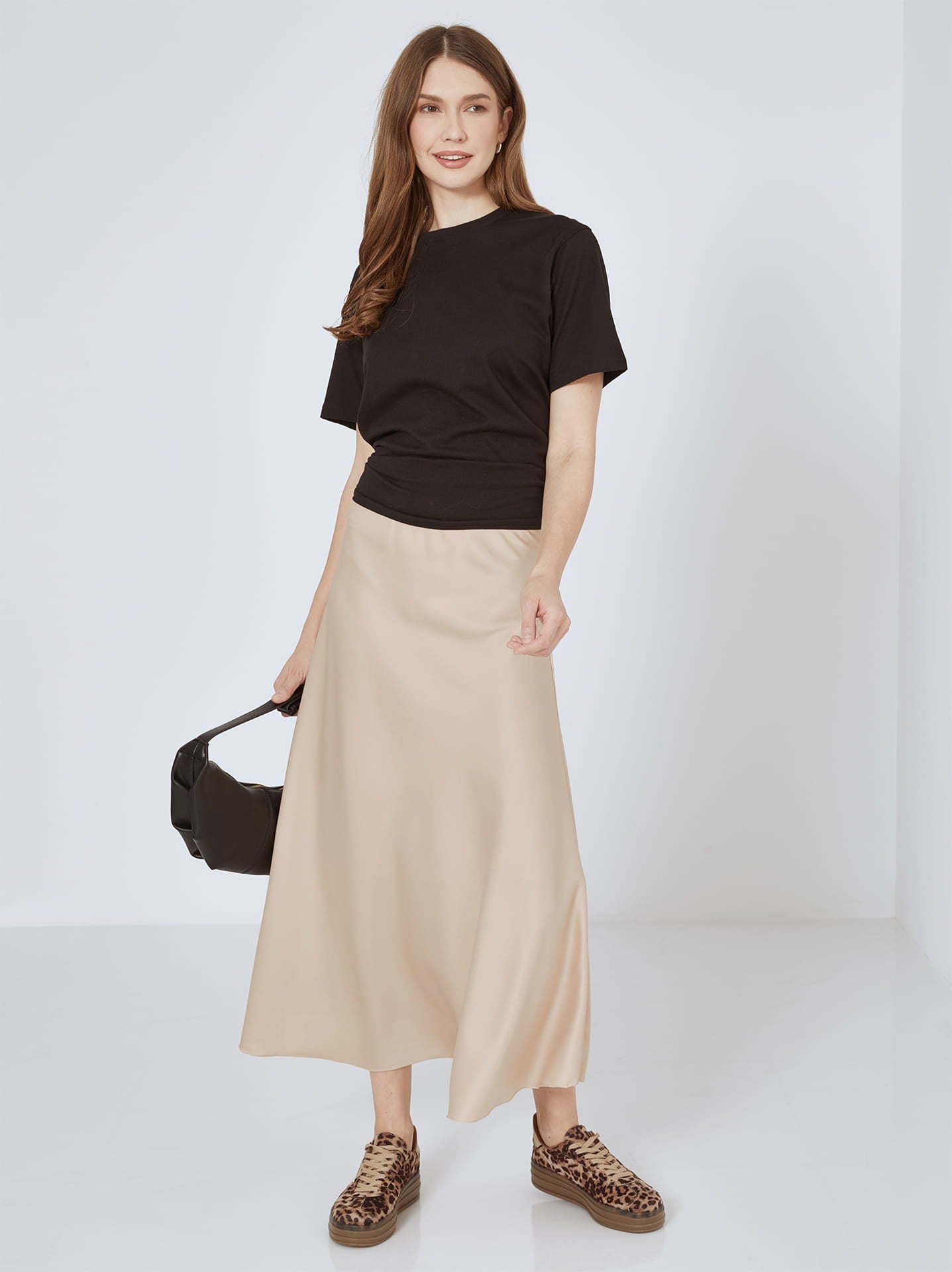 Satijnen Maxi-Rok