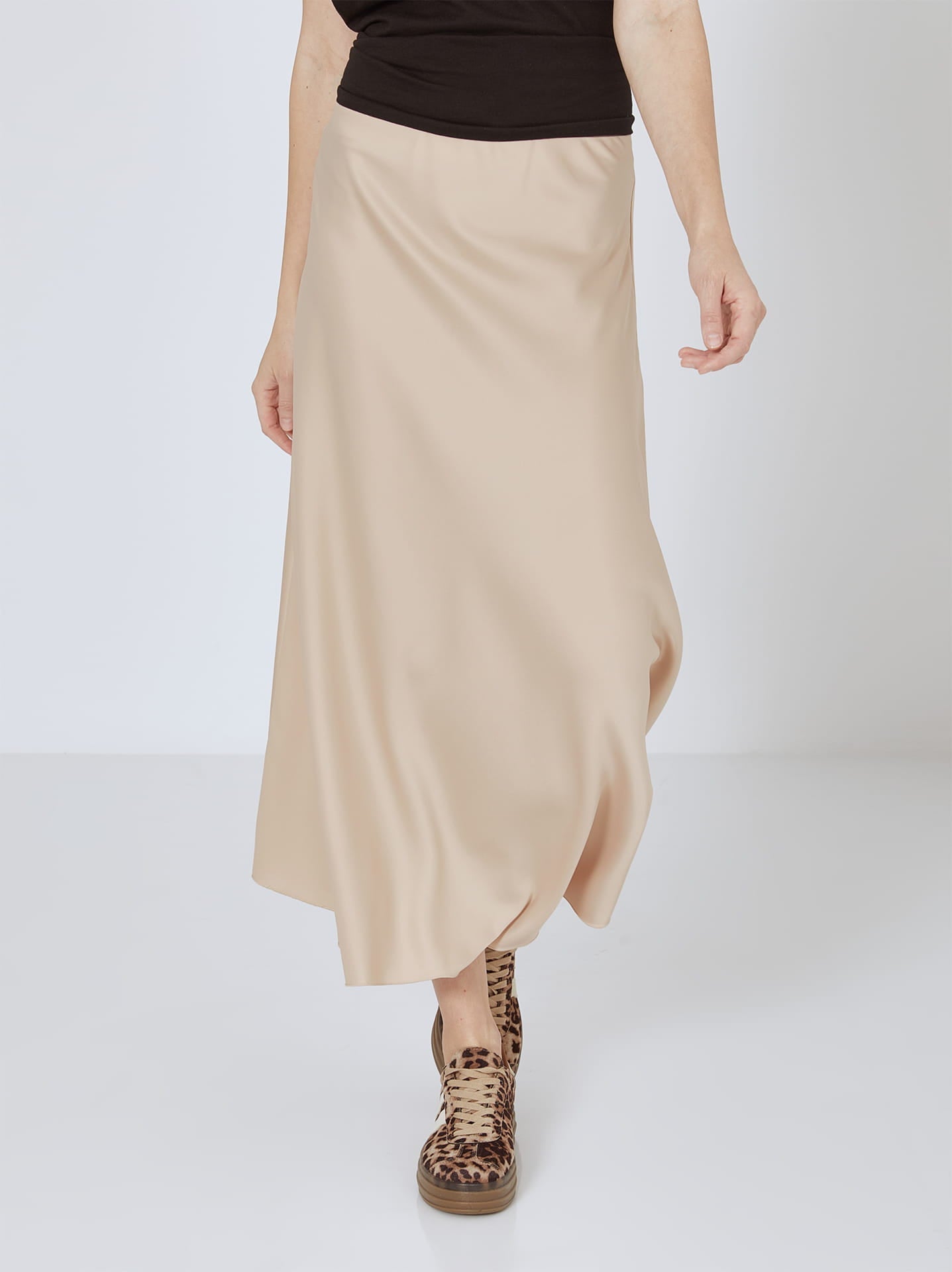 Satijnen Maxi-Rok