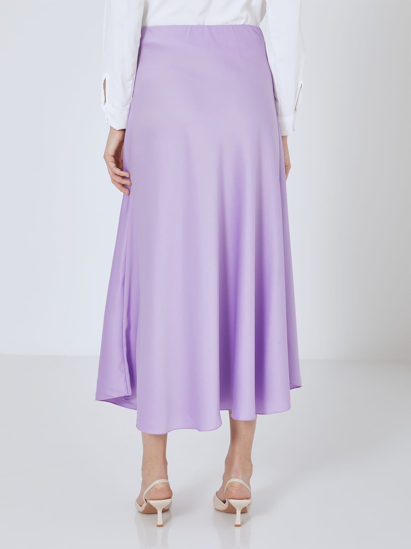 Satijnen Maxi-Rok