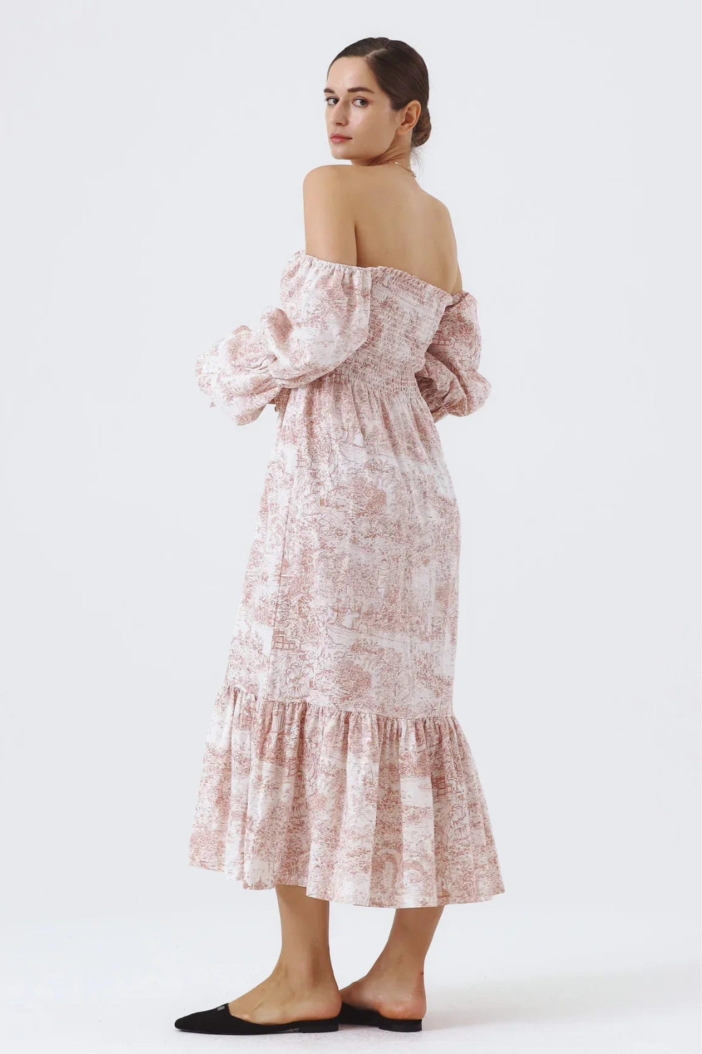 LILITH CHIFFON KORSET JURK