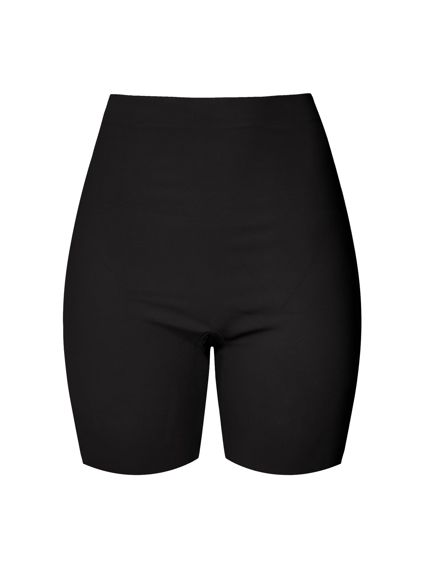 Naadloze, hoog getailleerde corrigerende shorts