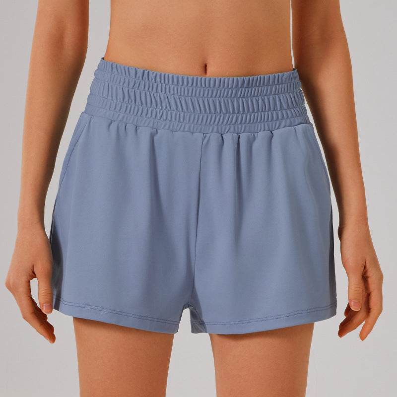 Luchtige Sportshorts met Hoge Taille