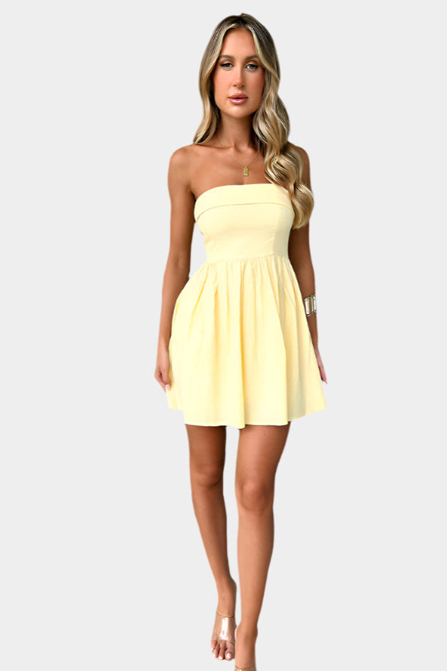 Strapless Zomerjurk