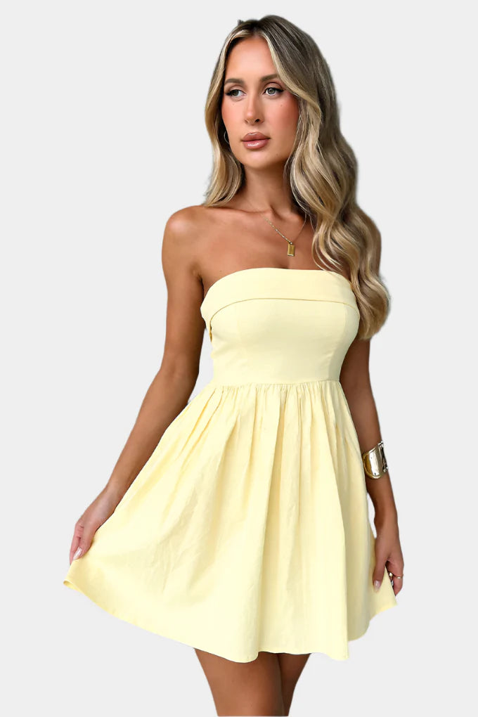 Strapless Zomerjurk