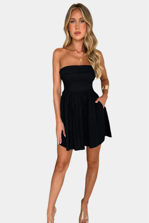 Strapless Zomerjurk