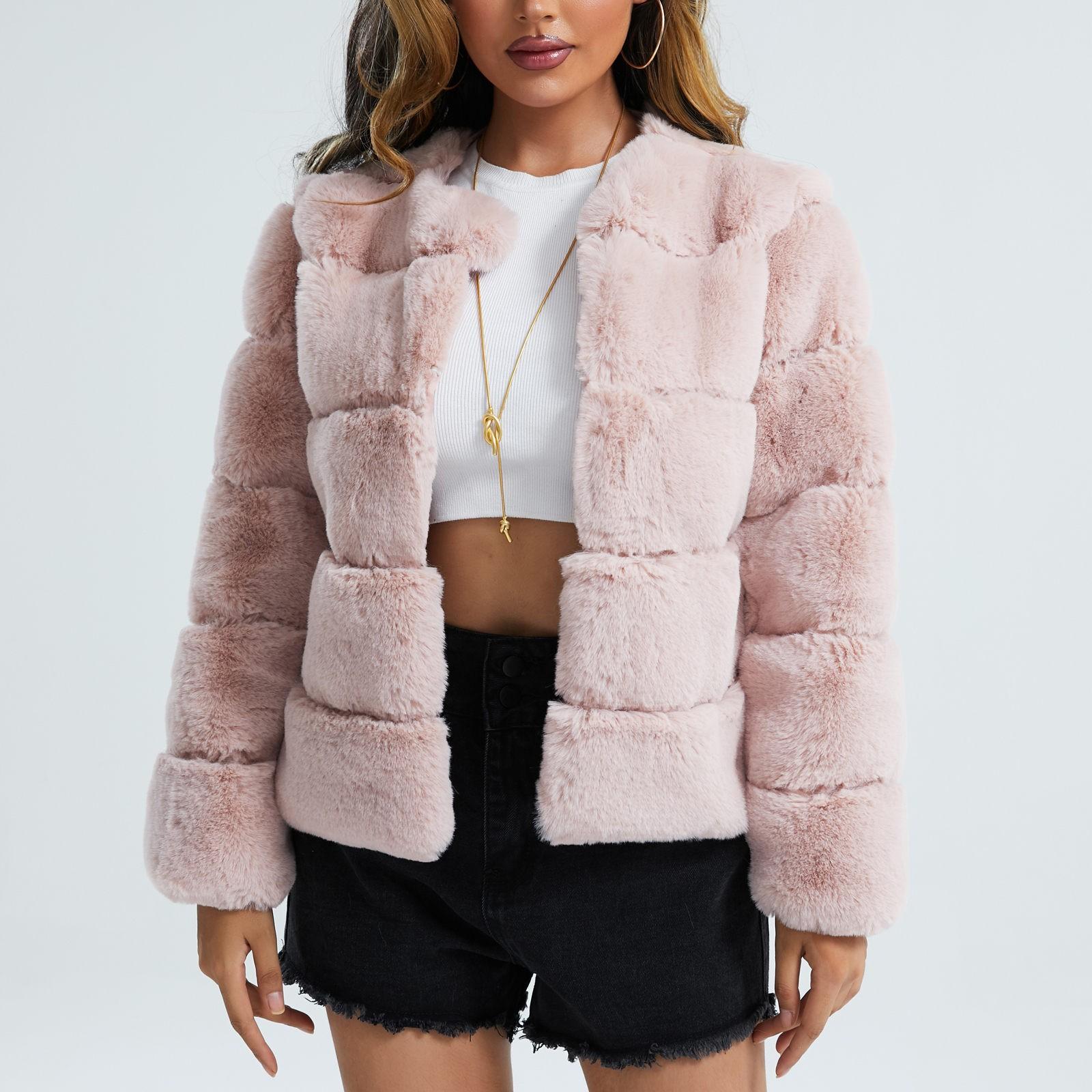 Luxe kort bontjack