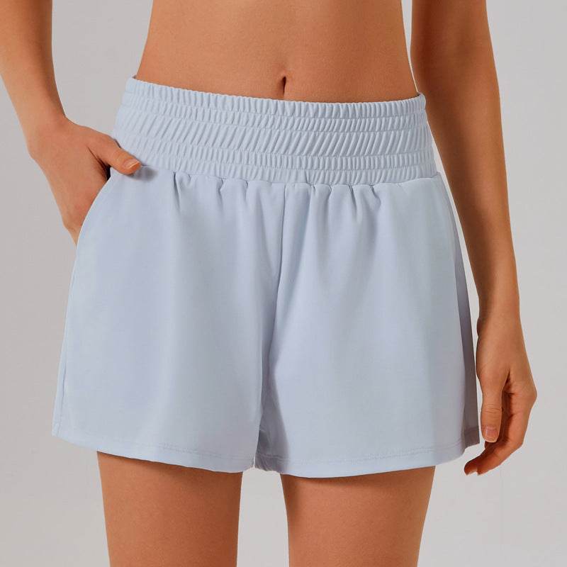 Luchtige Sportshorts met Hoge Taille