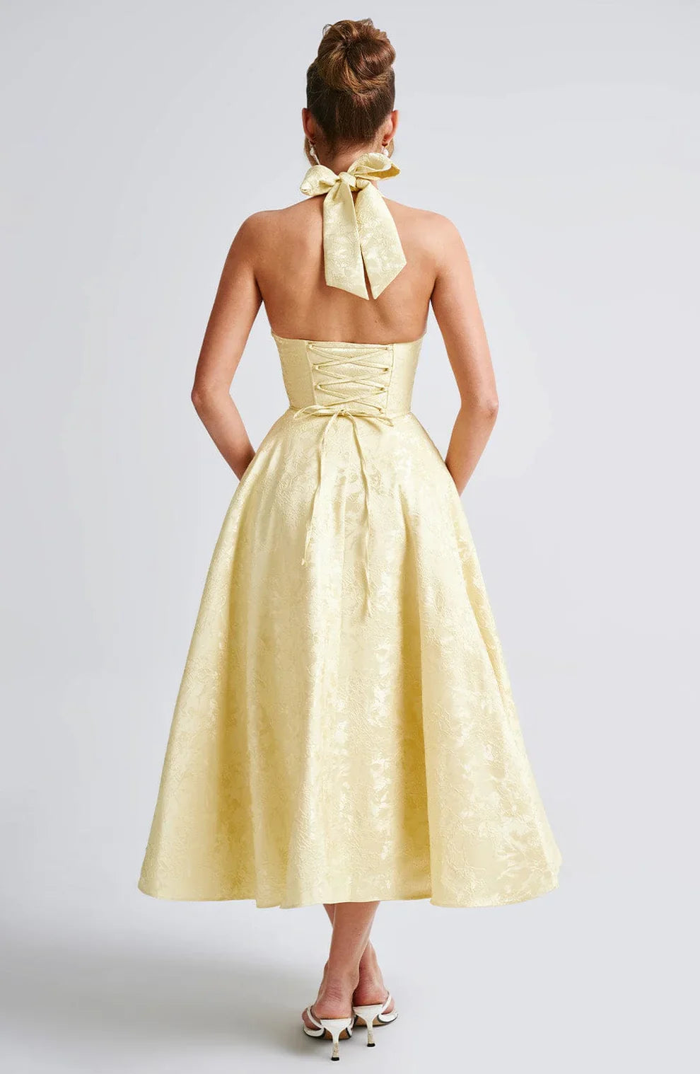 Jacquard Halter Midijurk