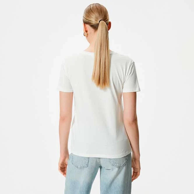 Basic T-shirt met Korte Mouwen