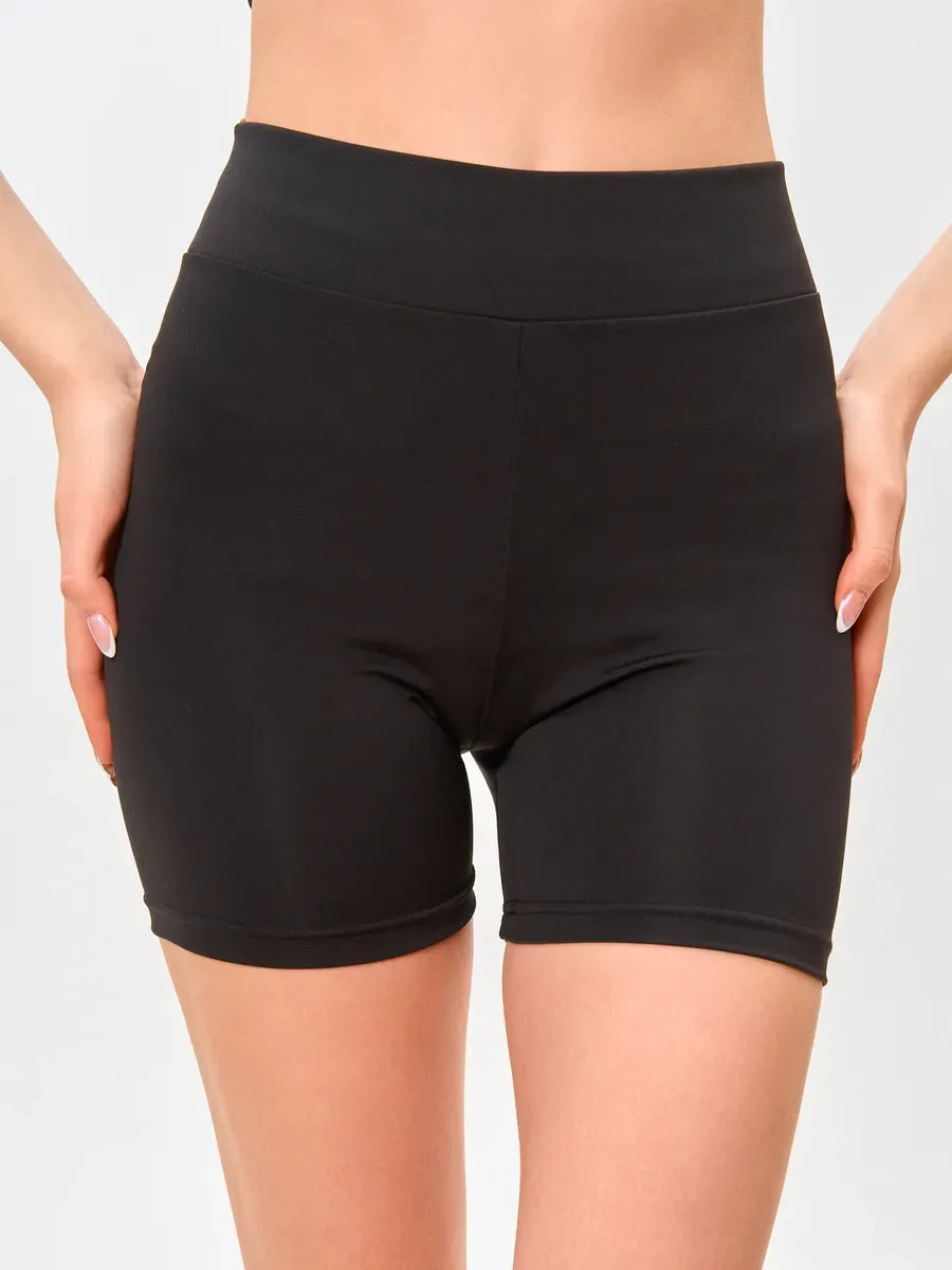 Zwarte Fietsshorts